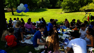Photo of a picnic in the park