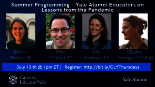 Graphic: Yale Alumni Educators on Lessons from the Pandemic