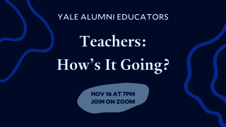 11.16_Yale Alumni Educators