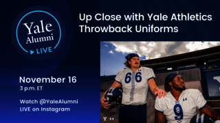 Yale Alumni LIVE Throwback Uniforms