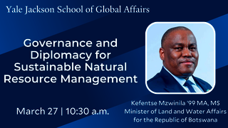 Governance and Diplomacy for Sustainable Natural Resource Management The Case of Botswana in the SADC Region