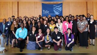 YSPH EMSA Alumni of Color Panel group photo