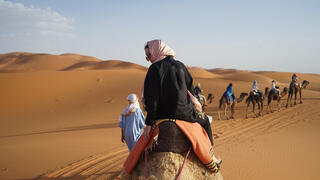 Yalies travel through the Sahara Desert with Yale Alumni Academy