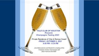Yale Club of Houston Champagne Tasting 2023