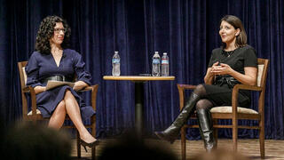 CDC Director Mandy Cohen ’05 MD and YSPH Dean Ranney