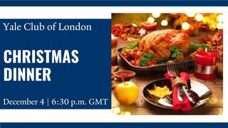 Yale Club of London Christmas Dinner