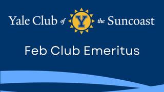 Yale Club of the Suncoast Feb Club
