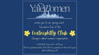 YaleWomen Chicago Spring Event