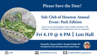 Yale Club of Houston Annual Meeting 2024