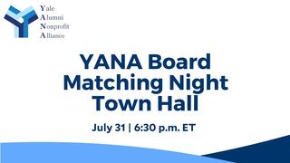 YANA Board Matching Night 