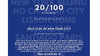 Ted Witek ’82 MPH 20/100 Art Exhibition at the Yale Club of NYC