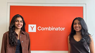 Sneha Sivakumar ’24 and Anushka Nijhawan ’24