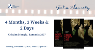 Yale International Alliance Film Society presents ‘4 Months, 3 Weeks & 2 Days’