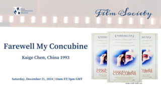 Yale International Alliance Film Society presents ‘Farewell My Concubine’