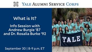 Yale Alumni Service Corps (YASC): What is It?