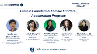 SOM Exchange | Female Founders & Female Funders: Accelerating Progress