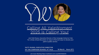 YaleWomen Path to Public Service