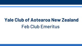 Feb Club Yale Club of New Zealand