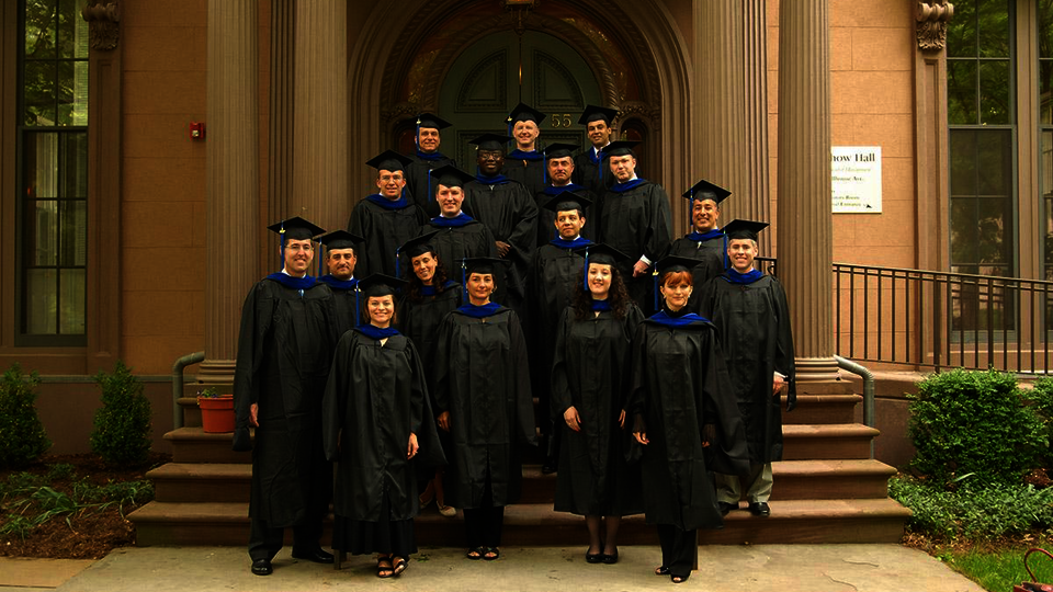 Photo of members of the MBA Executives Charter Class of 2007 