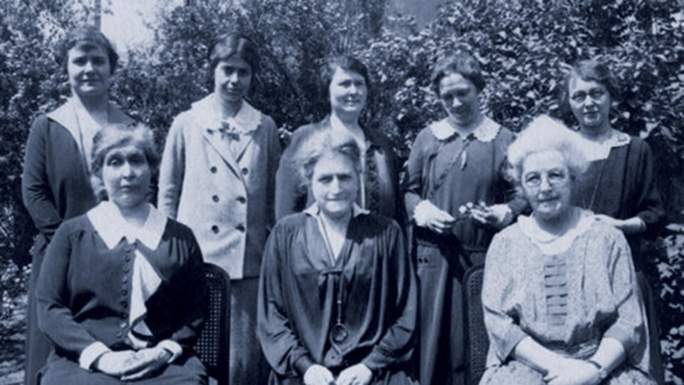 original faculty of the Yale School of Nursing