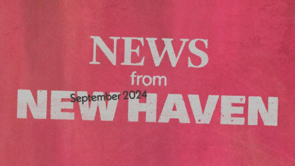 Yale School of Art News from New Haven | September 2024