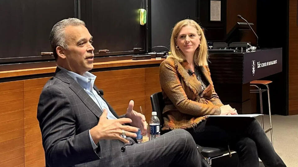 Northwell Health SVP & CMO, Ramon Soto and YCCI Executive Director, Jennie Liu