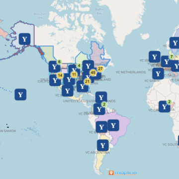 Yale Clubs Map